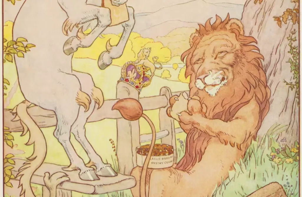 Nancy's product about lion with vocabulary